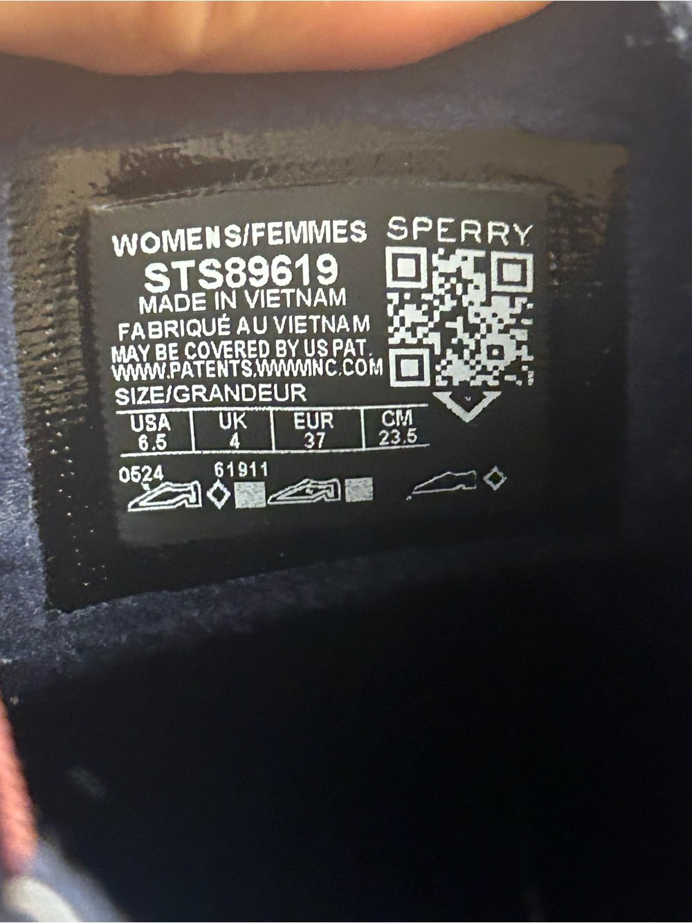 Sperry Women's Torrent Seasonal Rain Boot, Navy/Gum, 6.5 New - Picture 7 of 7